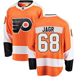 Kinder Philadelphia Flyers Eishockey Trikot Jaromir Jagr #68 Breakaway Orange Fanatics Branded Heim